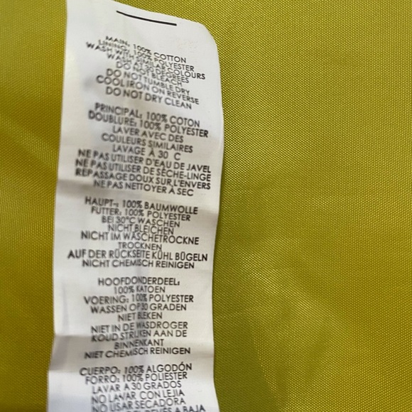 Nasty gal collection Belted  chartreuse trench/ coat dress size 2 - Picture 9 of 10